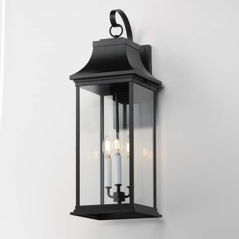 Maxim 30026 Vicksburg 3 Light 28" Tall Outdoor Wall Sconce