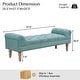 preview thumbnail 12 of 20, Christopher Knight Home - Wren Upholstered Tufted Bed Bench with Premium Foam and Diamond Button Detail