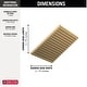 preview thumbnail 2 of 9, Delta Universal Showering 2.5 GPM Single Function Rain Shower Head