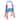 Costway Kids Art Easel Height Adjustable with 22 Accessories Blue and