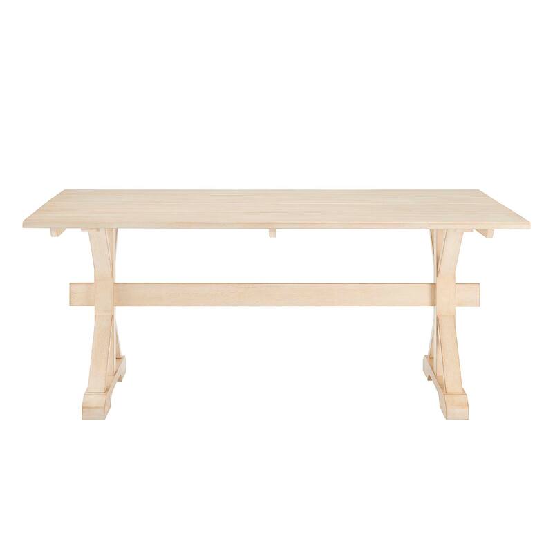 Windchime 71" Wood Dining Table - N/A