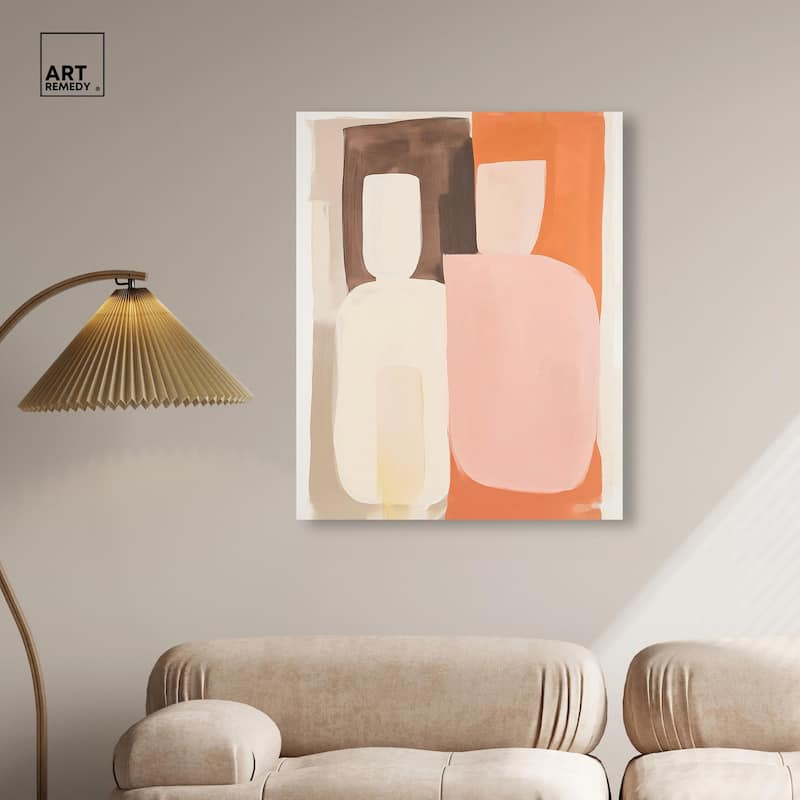 Tones of Restfulness II Canvas by Art Remedy, Gallery Wrapped