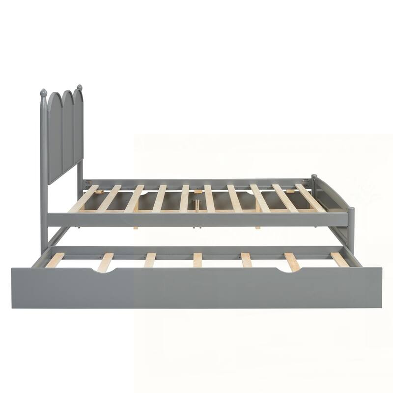 Platform Bed With with 2 Big Drawers