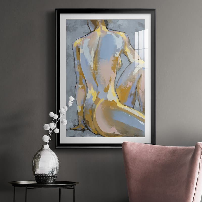 Grey Maiden II Premium Framed Print - Ready to Hang