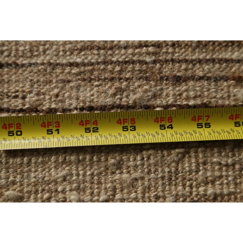 Contemporary Gabbeh Kashkoli Area Rug Handmade Oriental Wool Carpet - 3'2" x 4'10"