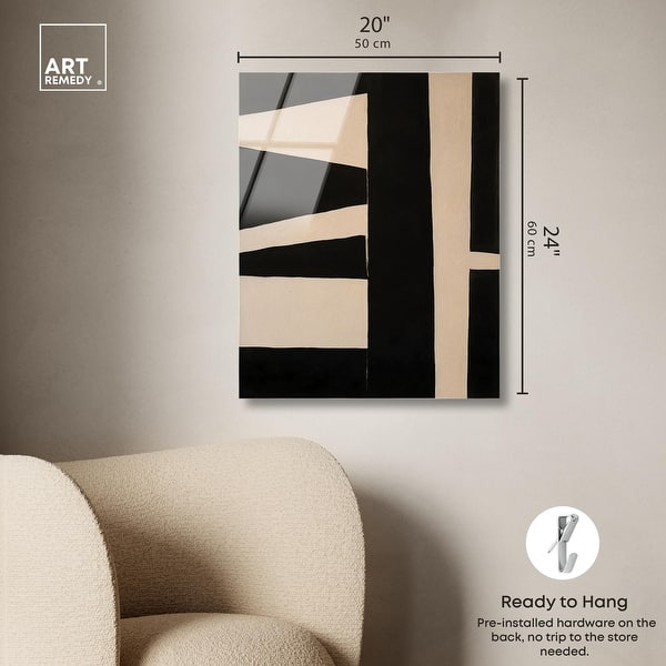 Window Frame Design Abstract Windows with Frames Abstracts Acrylic Glass Wall Art by Art Remedy ...
