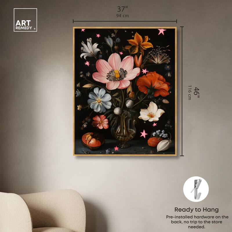 TANY's Floral Universe II Canvas by Art Remedy