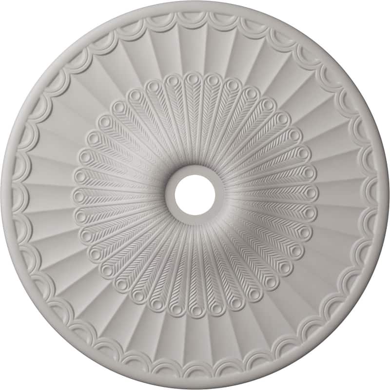 36 5/8"OD x 3 5/8"ID x 2 3/8"P Galveston Ceiling Medallion