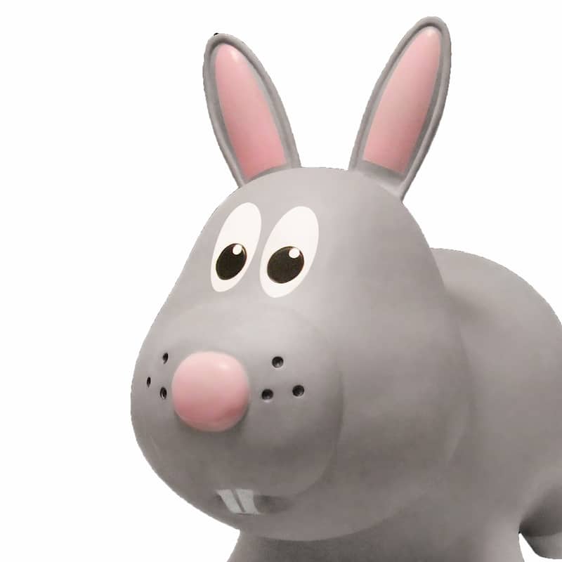 Toddler Boys and Girls Farm Hopper Bounce Toy, Bunny