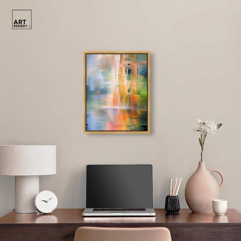 Spectrum's Embrace Canvas by Art Remedy