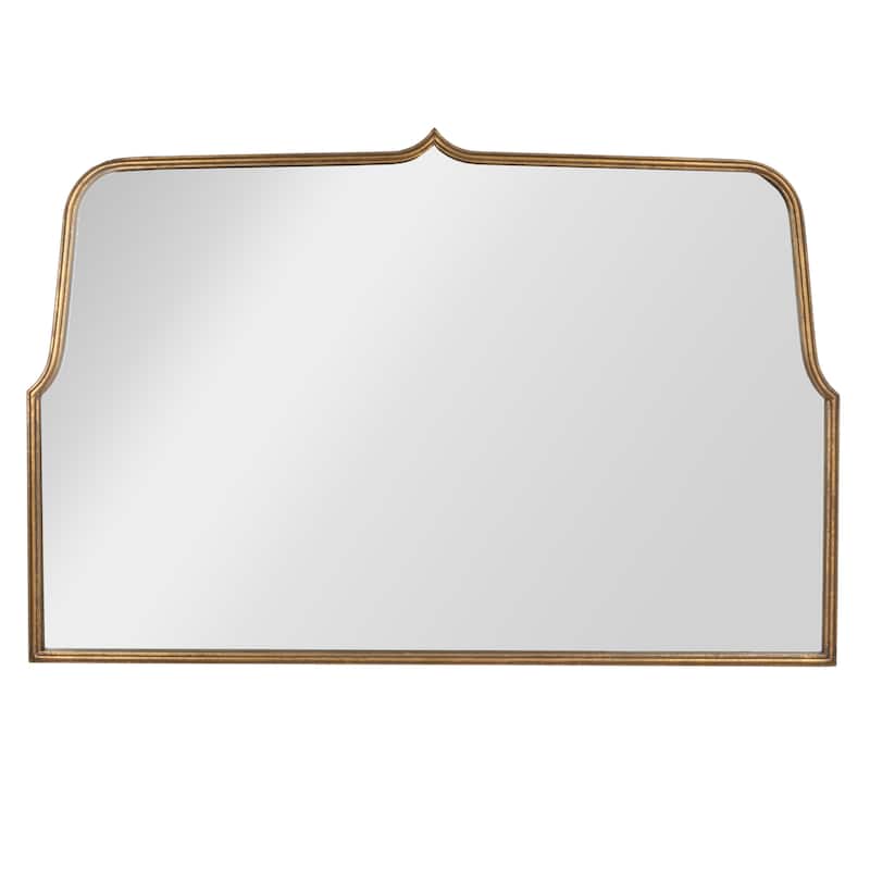 Arched Metal Framed Wall Mirror