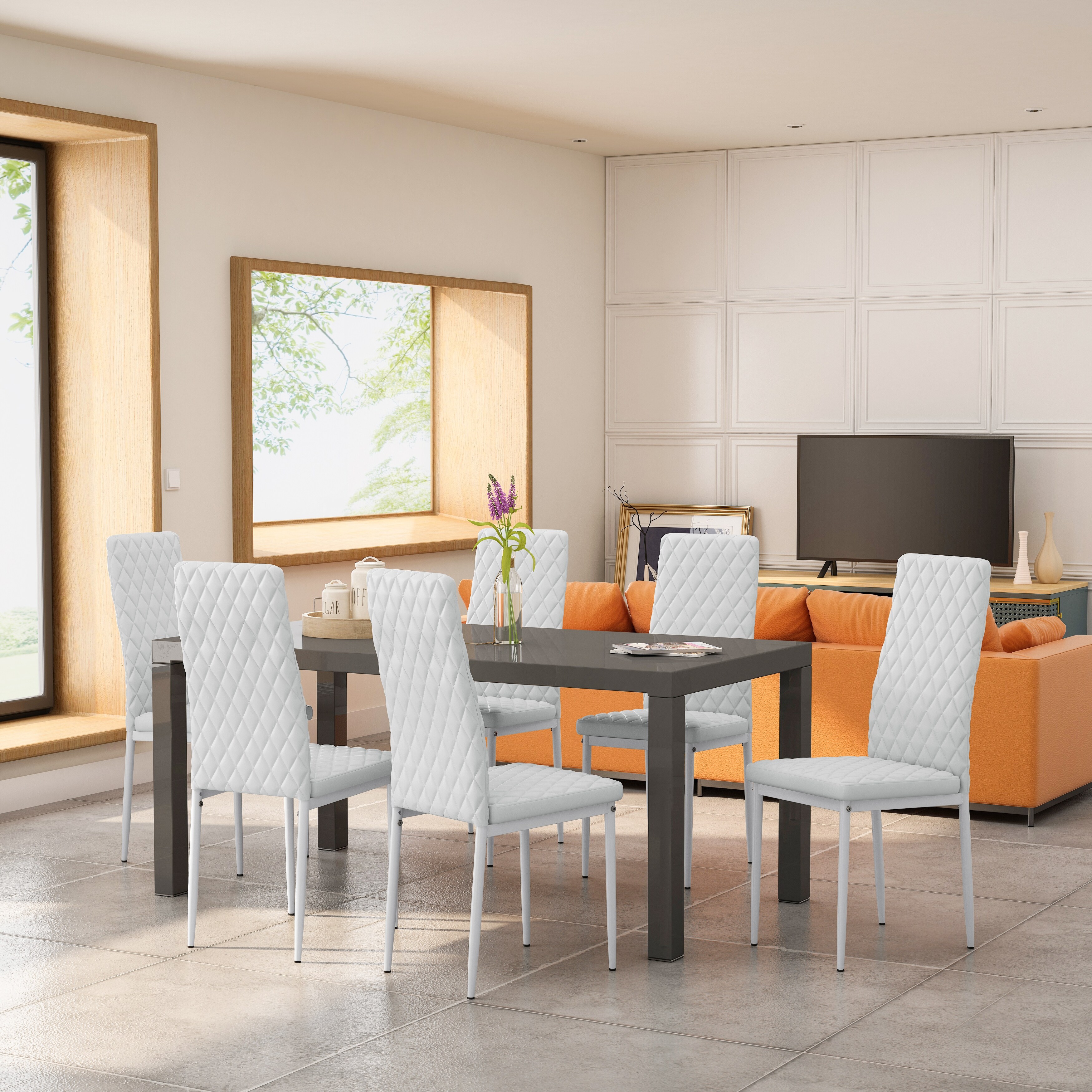 Modern minimalist dining chair Bed Bath Beyond 36264497