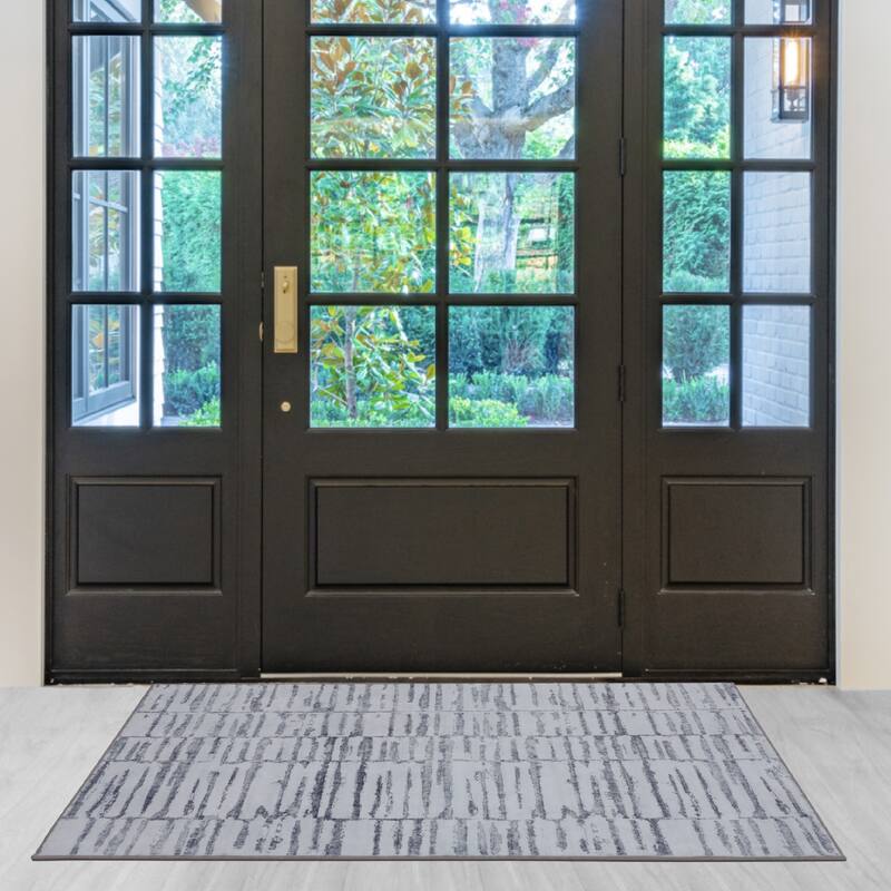 Jean Pierre New York Enderlin Stripe Dream Printed Chenille Rugs