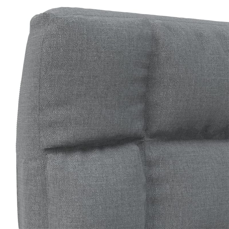 vidaXL Floor Chair Lounge Chair Chaise Lounge Folding Floor Lounger Fabric