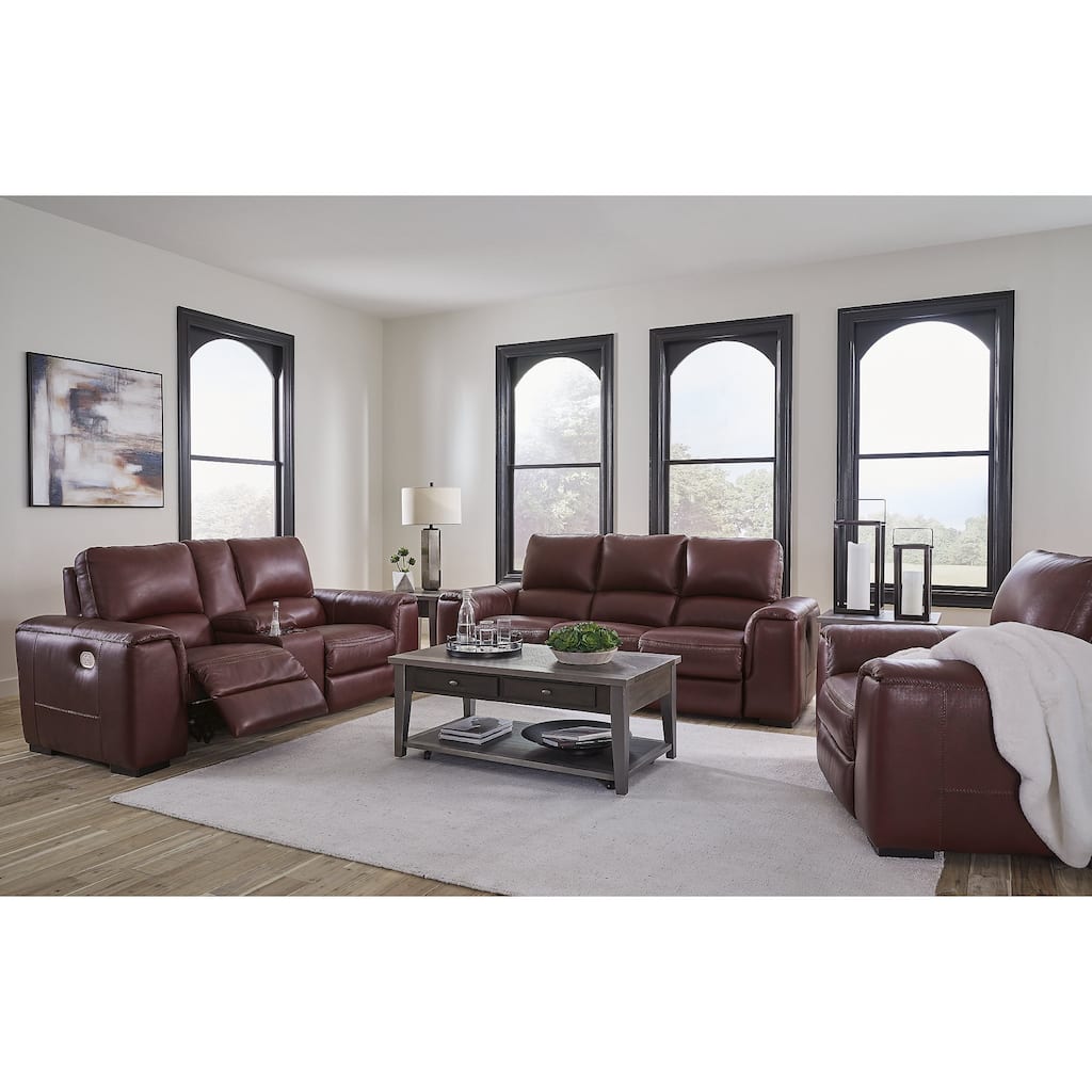 Signature Design by Ashley Alessandro Red 3-Piece Upholstery Package - 95" W x 40" D x 41" H