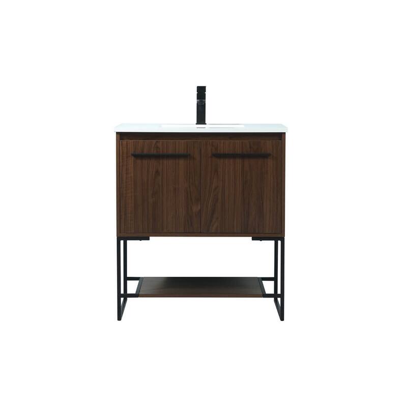 Elegant Lighting VF42530M Sloane 30" Free Standing Single Basin Vanity