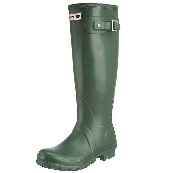 Hunter Womens Original Tall Rubber Round Toe Knee High Rainboots