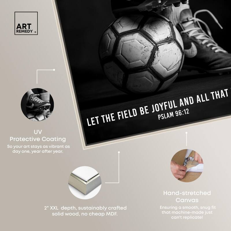 Let the Field be Joyful Canvas by Art Remedy
