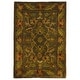 preview thumbnail 73 of 94, SAFAVIEH Handmade Antiquity Manerva Traditional Oriental Wool Rug 2' x 3' - Green/Gold