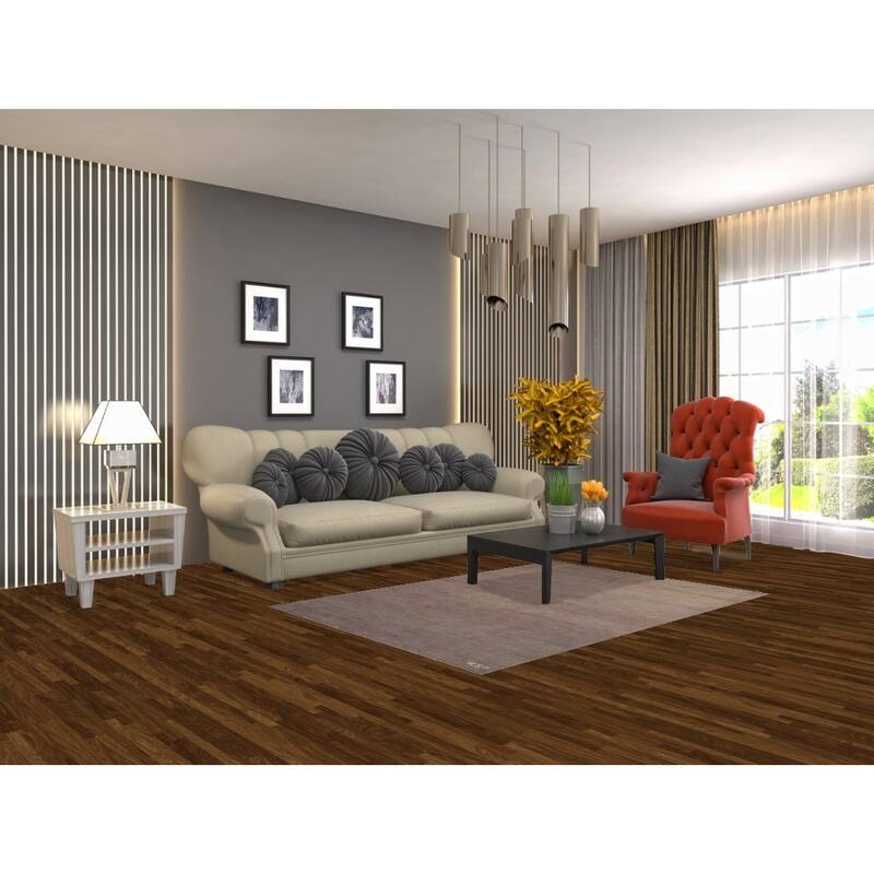 Gabbeh Modern Rug Handmade Solid Grey Wool Carpet - 4'1" x 5'10"
