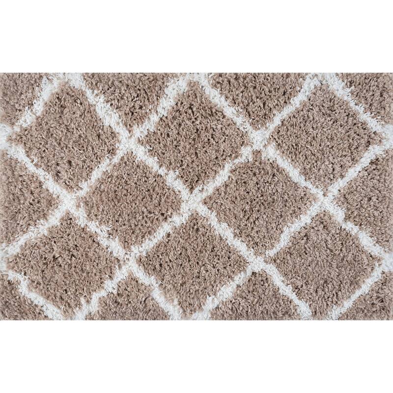 Joy Shag Moroccan Stripe Indoor Area Rug