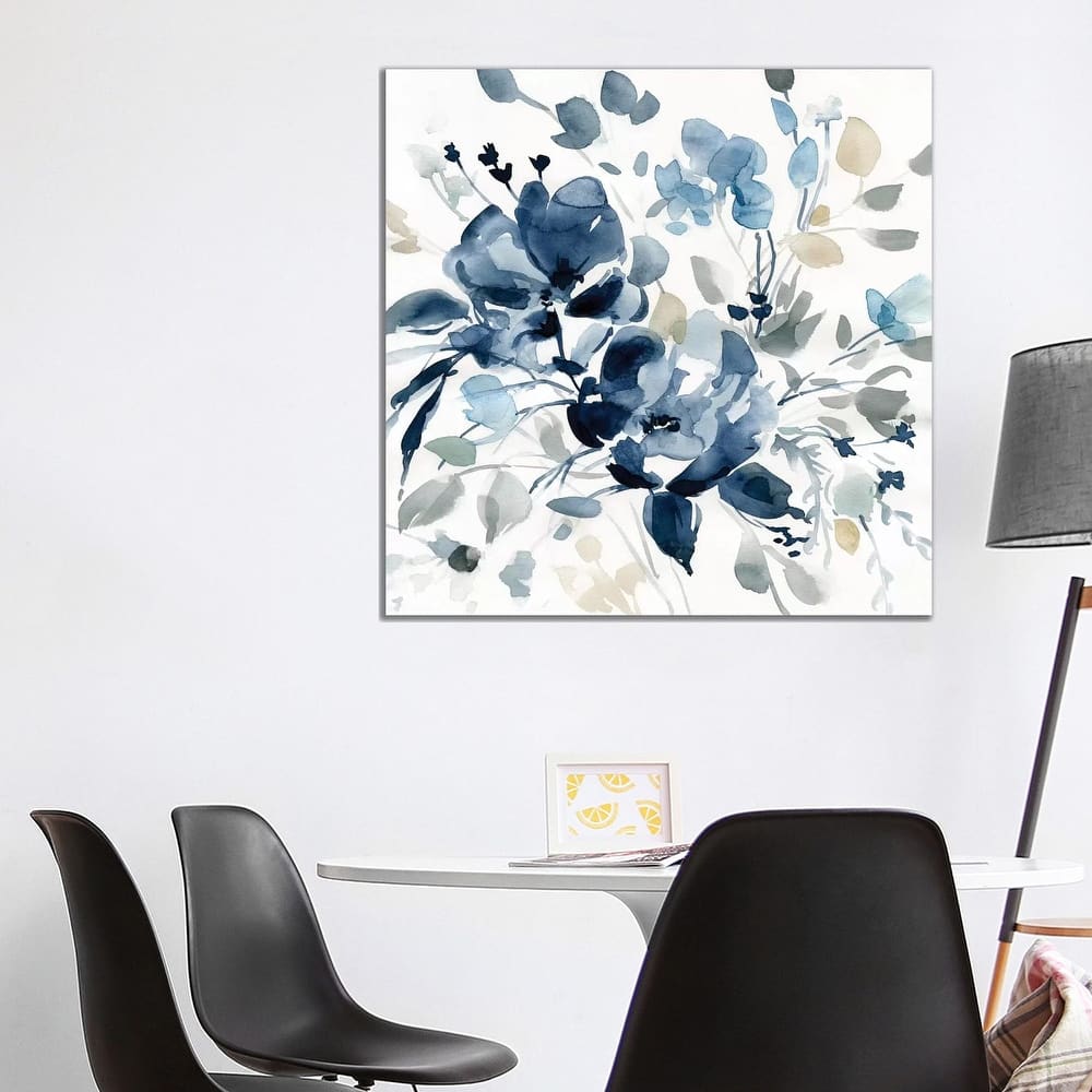 iCanvas "Indigo Garden II" by Carol Robinson Canvas Print