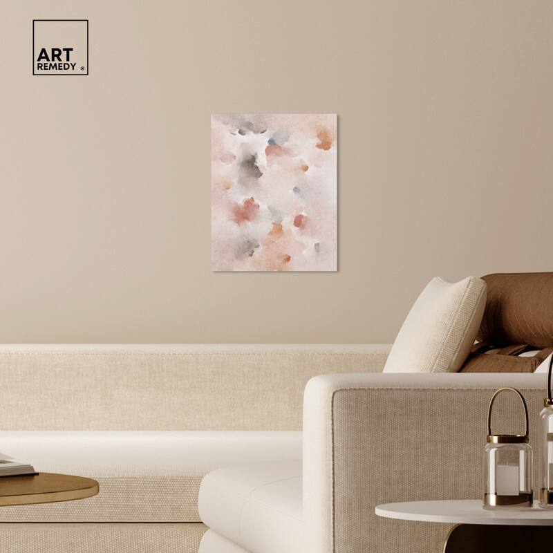 Art Remedy Cocadas Confectionery Gallery Wrapped Watercolor Boho Abstracts