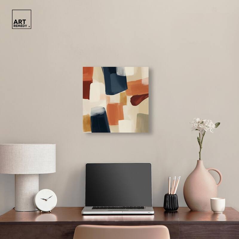Sienna Shift Canvas by Art Remedy, Gallery Wrapped