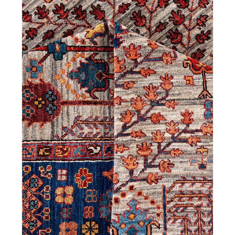 Serapi One-of-a-Kind Hand-Knotted Area Rug - Brown - 8' 9" x 11' 9"