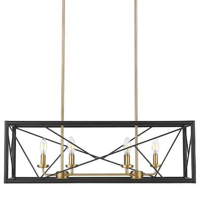 Millennium Lighting 13306 Surrey 6 Light 34" Wide Taper Candle Linear