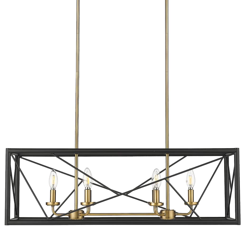 Millennium Lighting 13306 Surrey 6 Light 34" Wide Taper Candle Linear