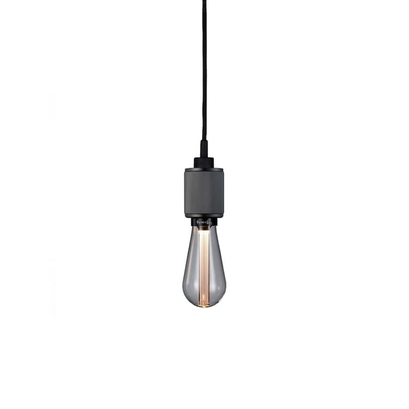 Buster + Punch NHM-052911 Heavy Metal 2" Wide Mini Pendant with Linear - Gun Metal