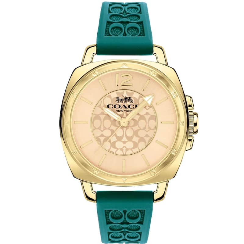 Coach Women's Boyfriend Gold Dial Watch - 14504179 - 6 (36)