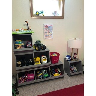 Riley Modular Stacking Storage Bins by iNSPIRE Q Junior