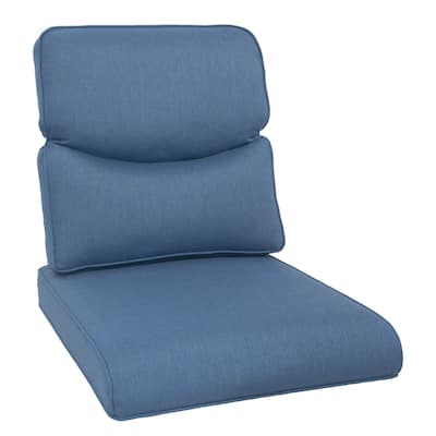 Gymojoy Pillow and Cushion Set Deep Seat Indoor/Outdoor - 25" x 22" x 4"