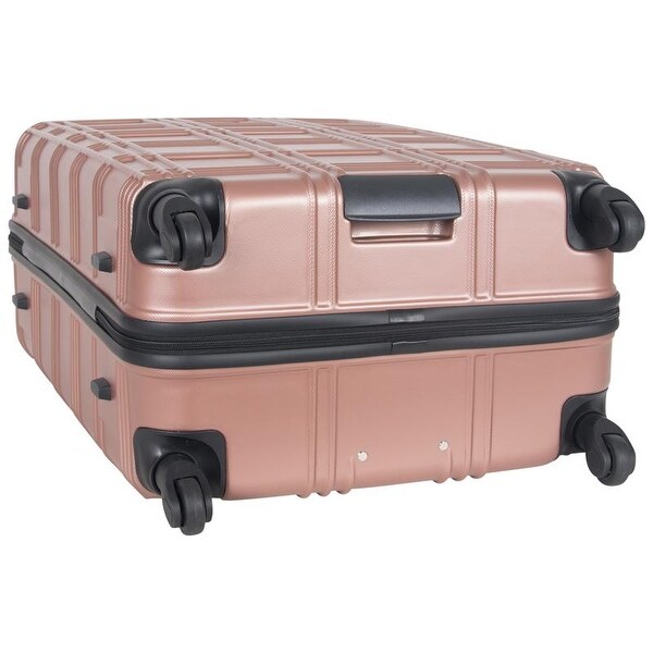 ben sherman luggage rose gold