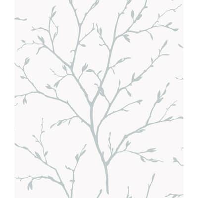 Seabrook Designs Branching Out Stringcloth Unpasted Wallpaper