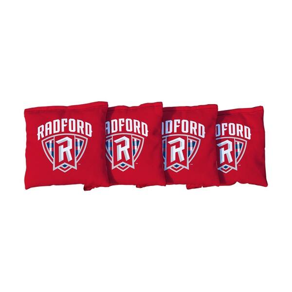 slide 2 of 3, Radford University Highlanders Red Cornhole Bags All-Weather Resin Filled
