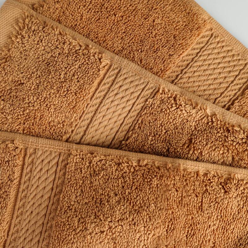 Superior Egyptian Cotton Pile Heavyweight 8-Piece Towel Set
