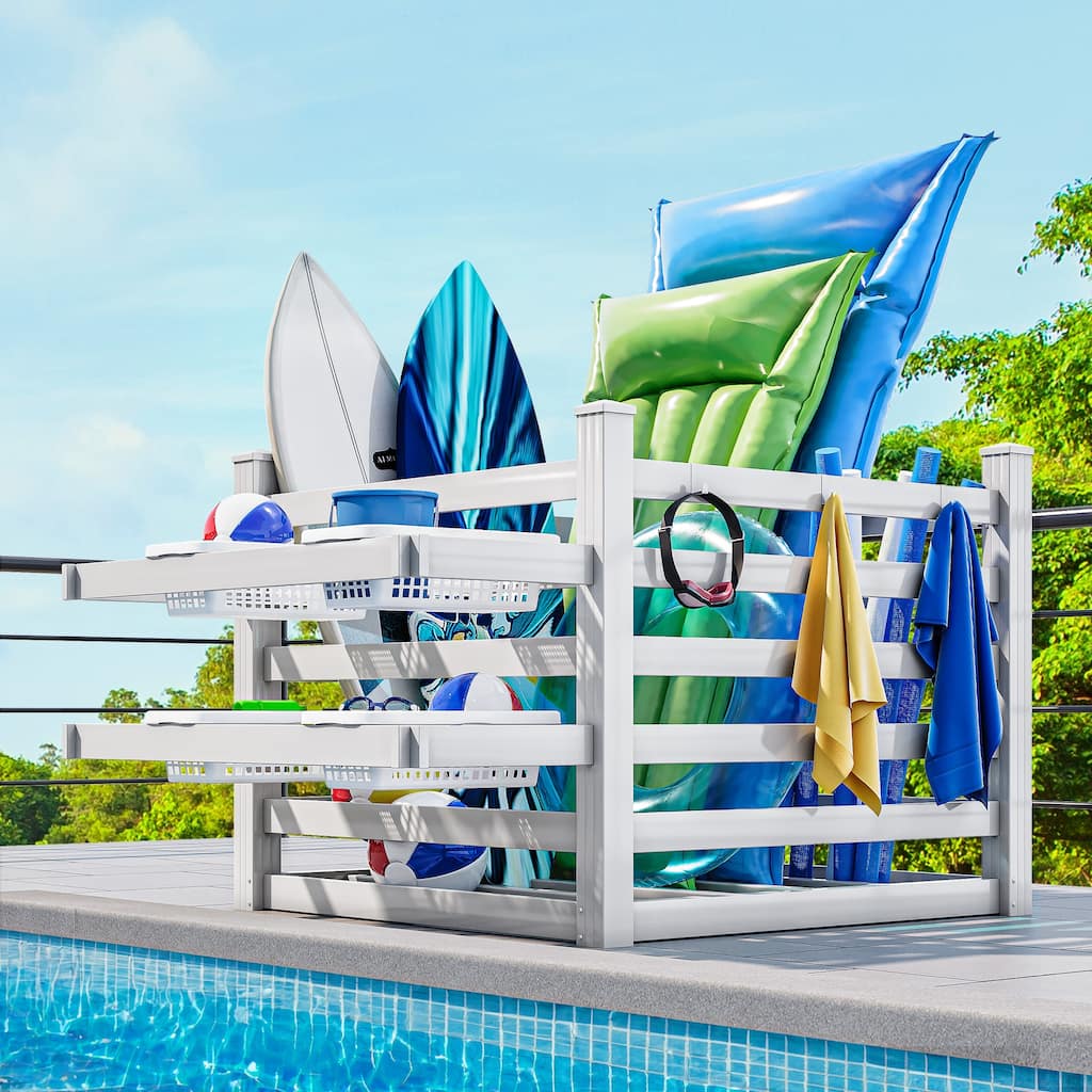 Moasis Outdoor Products Poolside Storage Organizer