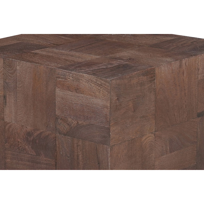 Caden Modern Solid Wood Side Table