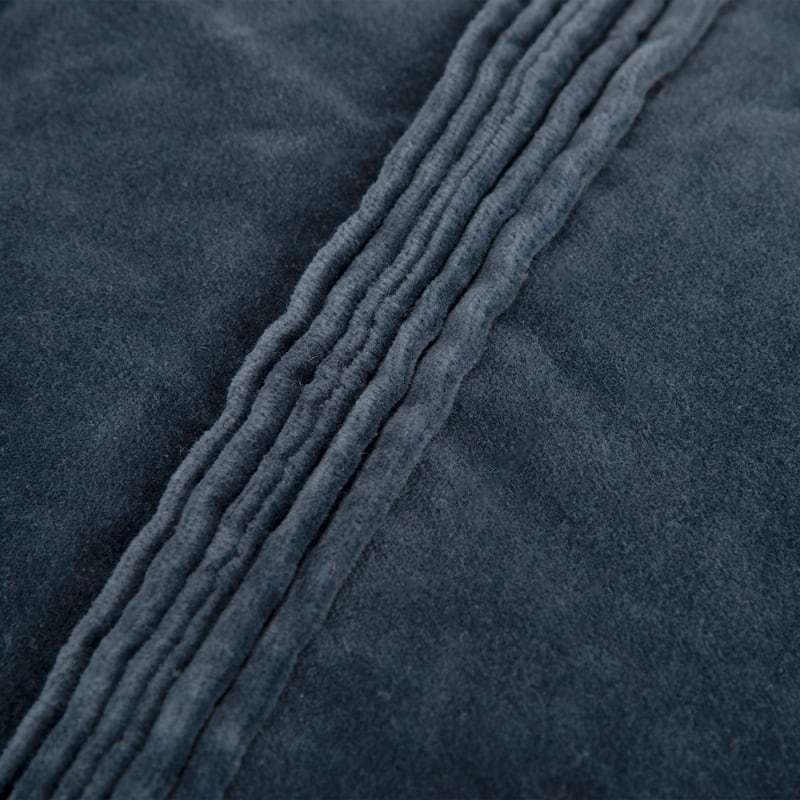 Rizzy Home Cotton Velvet Textured Stripe Throw Pillow Cover