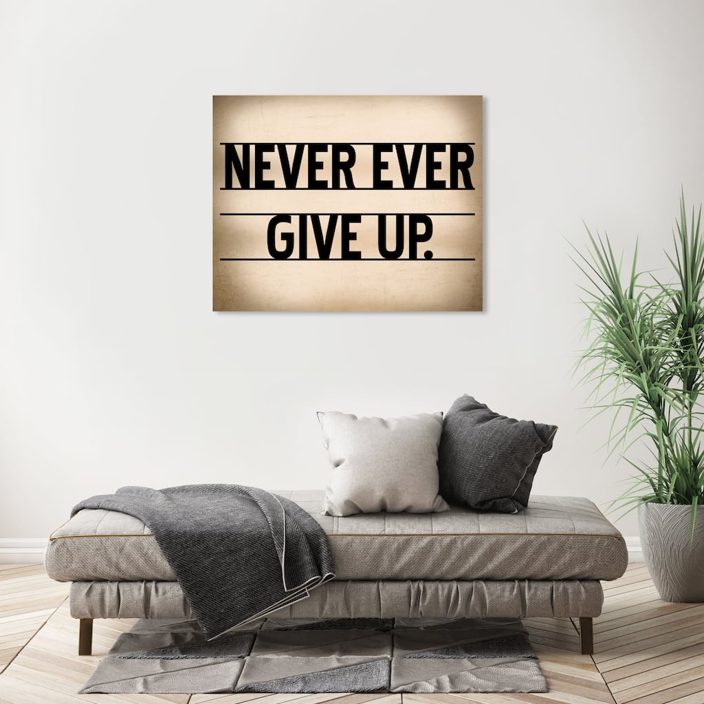 Wynwood Studio 'Don't Do It' Wall Art Canvas Print - Black, Brown