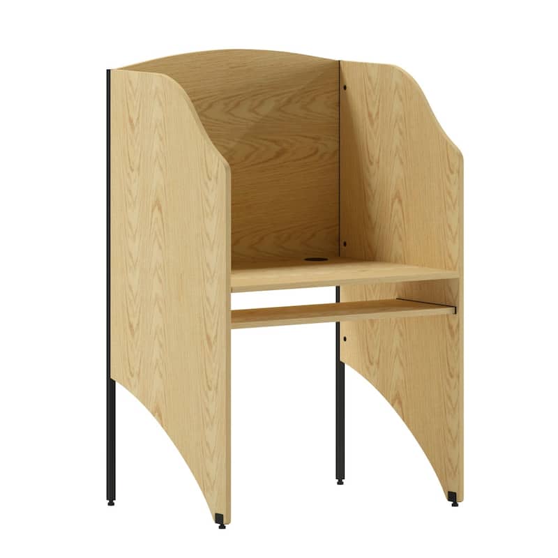 Starter Study Carrel - Oak