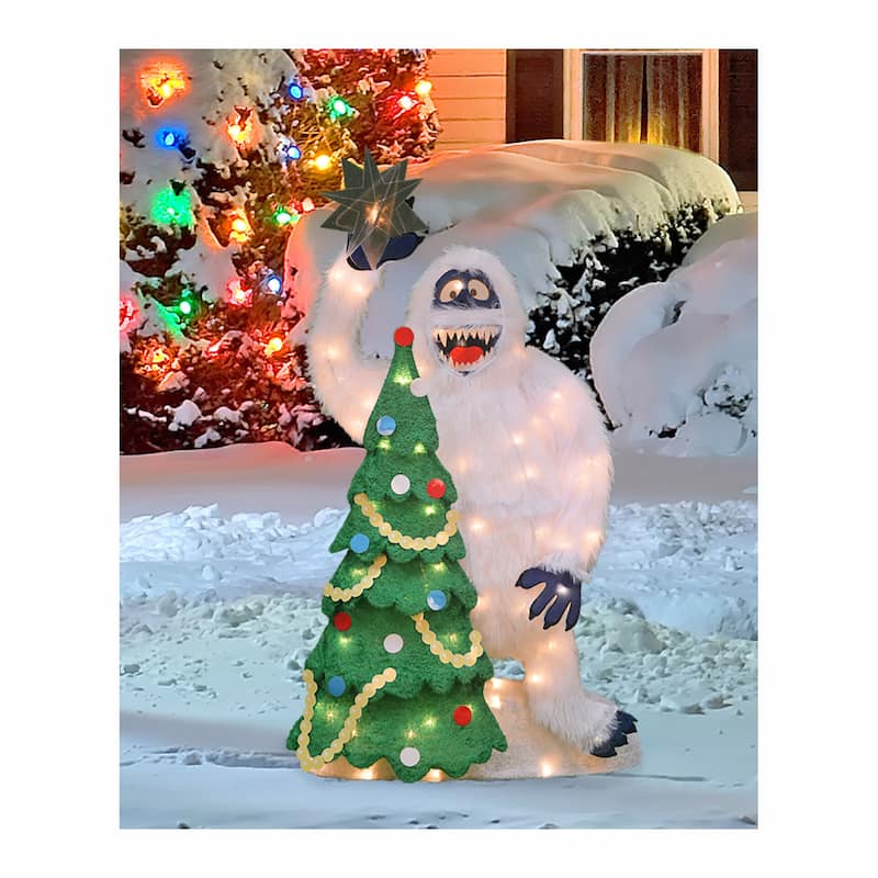 32" Lighted Bumble Topping the Tree Christmas Outdoor Yard Decoration