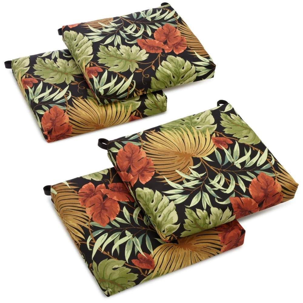 20-inch by 19-inch Indoor/Outdoor Chair Cushions (Set of 4) - 20 x 19