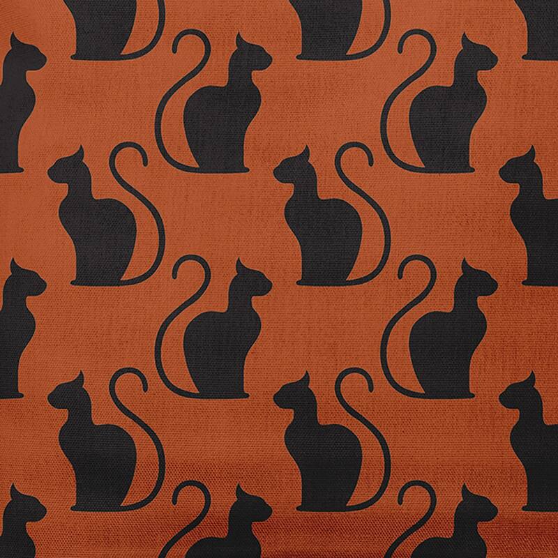 Spooky Cats Decorative Throw Pillow - 18" x 18" - Sienna