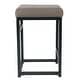 preview thumbnail 24 of 34, HomePop Open Back Metal 24" Counter Stool - 24 inches - 24 inches