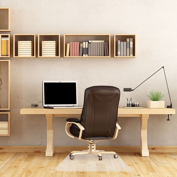 Hot PVC 48"x36" Chair Office Home Desk Mat for Wood Floors 48" x 36" Home New 