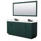 Option Green, Black Trim, Giotto Quartz Top
